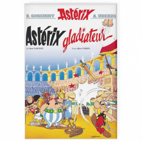 ASTERIX ET LE GLADIATEUR MAGNET 8CM