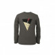 SWEAT TINTIN FUSEE GRIS FONCE TAILLE S