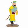 DUPONT CHINOIS TINTIN FIGURINE 12CM