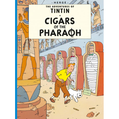 TINTIN CIGARS OF THE PHARAOH