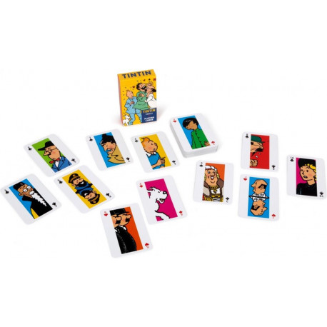 TINTIN FAMILY PLAYING CARDS