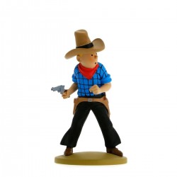 TINTIN EN COWBOY